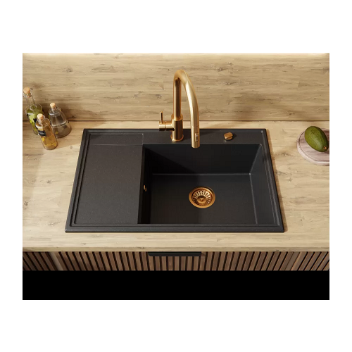 aranzacja zlewozmywak granitowy 1 komorowy z ociekaczem Ala